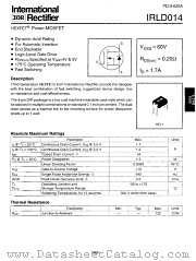 IRLD014 datasheet pdf International Rectifier