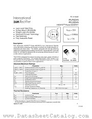 IRLU024N datasheet pdf International Rectifier