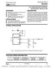 IRU1010CY datasheet pdf International Rectifier