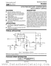 IRU3034CS datasheet pdf International Rectifier