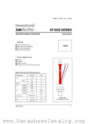 ST183S08PFN0 datasheet pdf International Rectifier