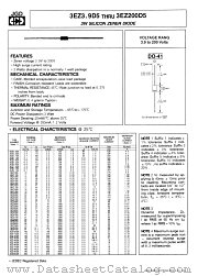 3EZ19D5 datasheet pdf Jinan Gude Electronic Device