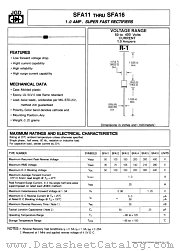 SFA13 datasheet pdf Jinan Gude Electronic Device