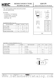 KDV175 datasheet pdf Korea Electronics (KEC)