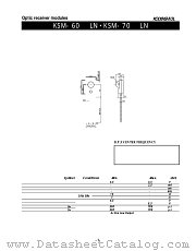 KSM-604LN datasheet pdf Kondenshi Corp