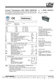 HAZ12000-SB datasheet pdf LEM