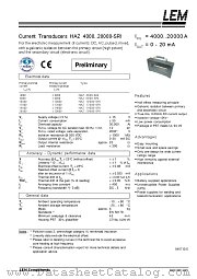 HAZ10000-SRI datasheet pdf LEM