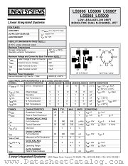 2N5905 datasheet pdf Linear Systems