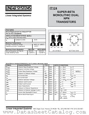 IT124 datasheet pdf Linear Systems