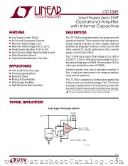 LTC1049 datasheet pdf Linear Technology