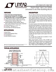 LTC1067 datasheet pdf Linear Technology