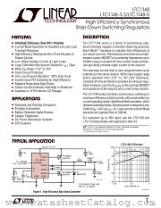 LTC1148 datasheet pdf Linear Technology