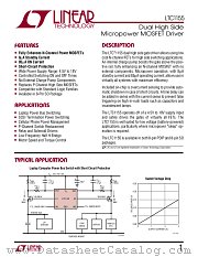 LTC1155 datasheet pdf Linear Technology