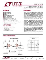 LT1229 datasheet pdf Linear Technology