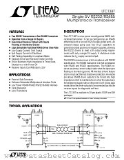 LTC1387 datasheet pdf Linear Technology