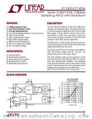 LTC1403 datasheet pdf Linear Technology