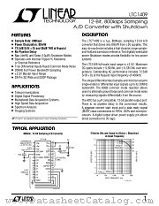 LTC1409 datasheet pdf Linear Technology