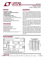 LTC1411 datasheet pdf Linear Technology