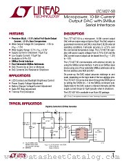 LTC1427-50 datasheet pdf Linear Technology