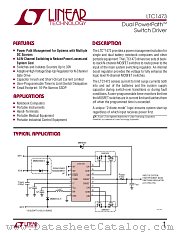 LTC1473 datasheet pdf Linear Technology