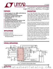 LT1505 datasheet pdf Linear Technology