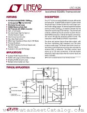 LTC1535 datasheet pdf Linear Technology