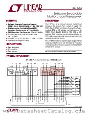 LTC1543 datasheet pdf Linear Technology