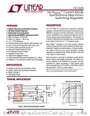 LTC1625 datasheet pdf Linear Technology