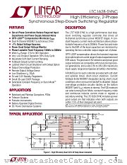 LTC1628-SYNC datasheet pdf Linear Technology