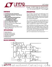 LTC1654 datasheet pdf Linear Technology