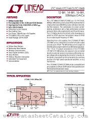 LTC1666 datasheet pdf Linear Technology