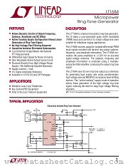 LT1684 datasheet pdf Linear Technology