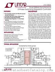 LTC1702A datasheet pdf Linear Technology