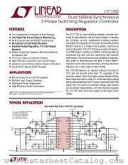 LTC1702 datasheet pdf Linear Technology