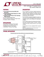 LTC1706-82 datasheet pdf Linear Technology