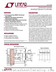 LT1725 datasheet pdf Linear Technology