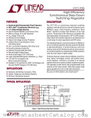 LTC1735 datasheet pdf Linear Technology