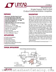 LT1789-1 datasheet pdf Linear Technology