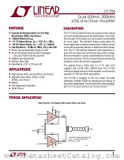 LT1794 datasheet pdf Linear Technology