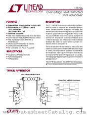 LT1796 datasheet pdf Linear Technology