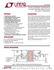 LTC1874 datasheet pdf Linear Technology