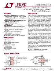 LTC2415 datasheet pdf Linear Technology