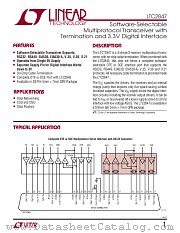 LTC2847 datasheet pdf Linear Technology