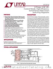 LTC3716 datasheet pdf Linear Technology