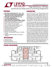 LTC3727 datasheet pdf Linear Technology