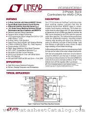 LTC3733 datasheet pdf Linear Technology