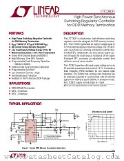 LTC3831 datasheet pdf Linear Technology