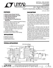 LTC4008 datasheet pdf Linear Technology