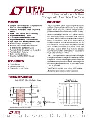 LTC4050 datasheet pdf Linear Technology