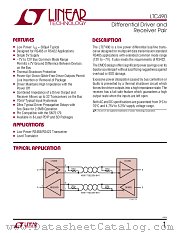 LTC490 datasheet pdf Linear Technology